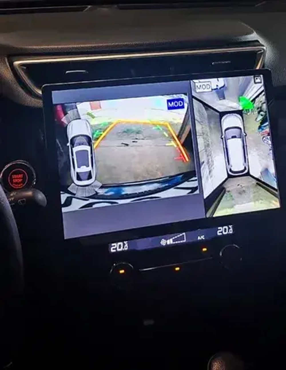 Магнитола для Nissan X-Trail T32, Qashqai J11 2014-2022 (климат, рамка большая) - Teyes CC3-2K монитор 13", QLED+2K, Android 10, ТОП процессор, 4G SIM-слот, CarPlay