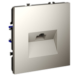 Розетка компьютерная встраиваемая VOLTUM S70 RJ45 кат.6, (кашемир)