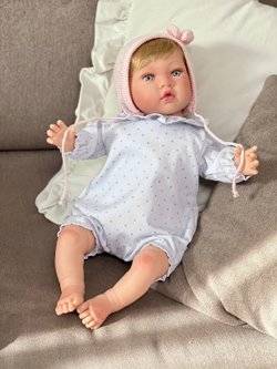 Кукла Реборн Nines 48см Susette мягконабивная (N0238)