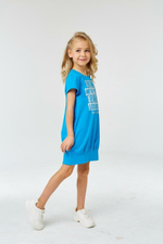 Платье детское р-р 98, Голубой