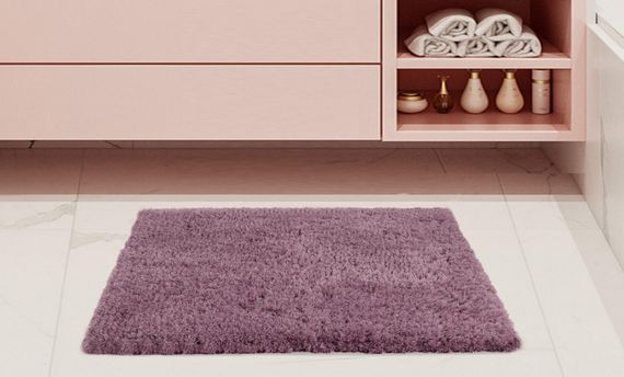 Anita (фиолет) Набор ков. для ванной 60х100 и 50х70