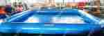 Надувной бассейн "Одноцветный" 6*6*0,65 м