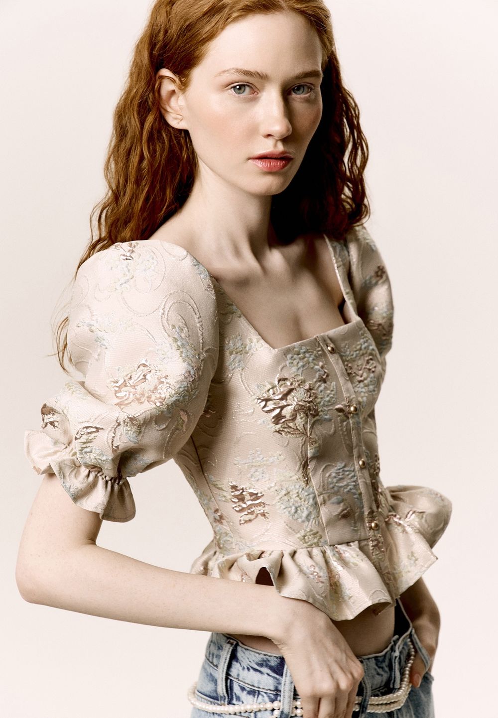 Cinderella cream top