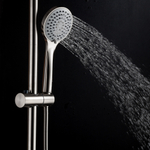 Душевая система 35к G2499-30 GAPPO нерж. сталь , лейка "Тропический душ" D245 САТИН