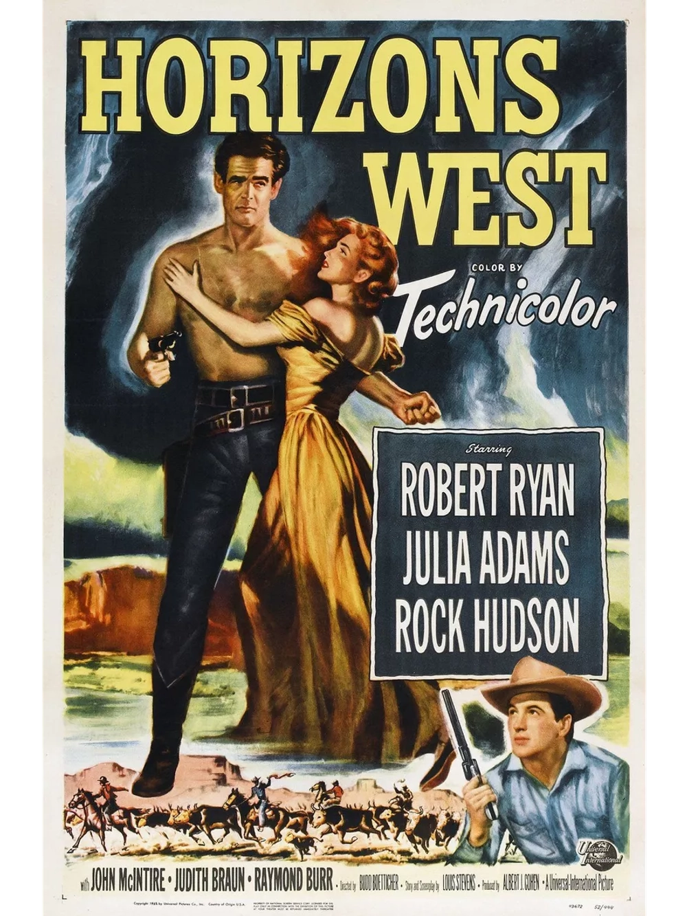 Горизонты запада (1952) (DVD-R), Русский язык.