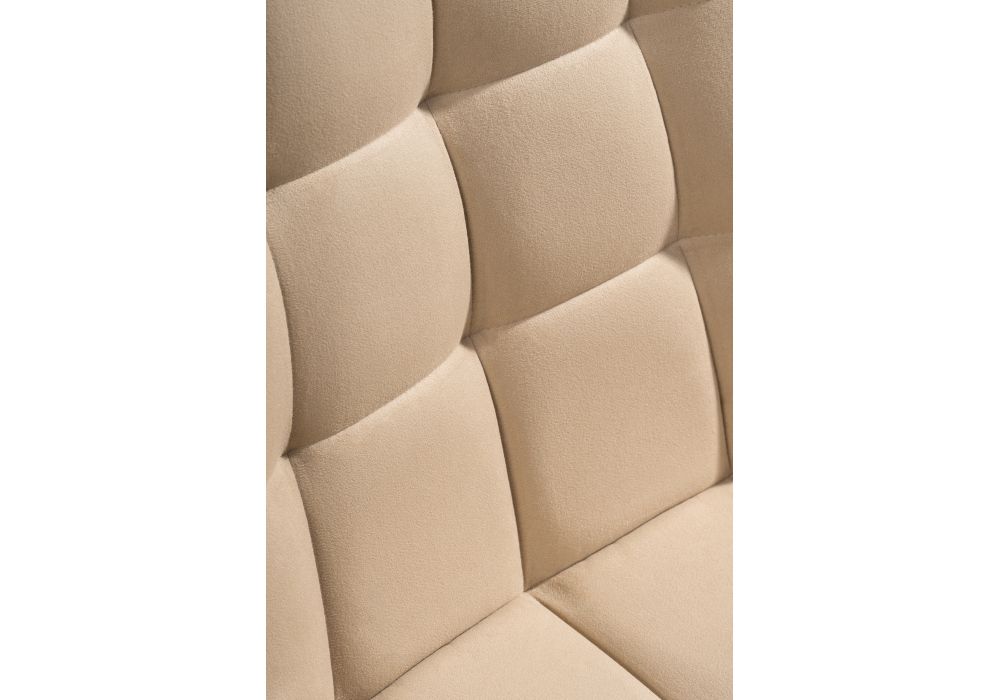 Стул на металлокаркасе Челси черный / бежевый