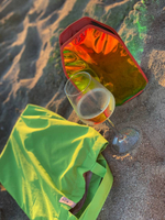 Сумка-шоппер для переноски бутылок Лайм