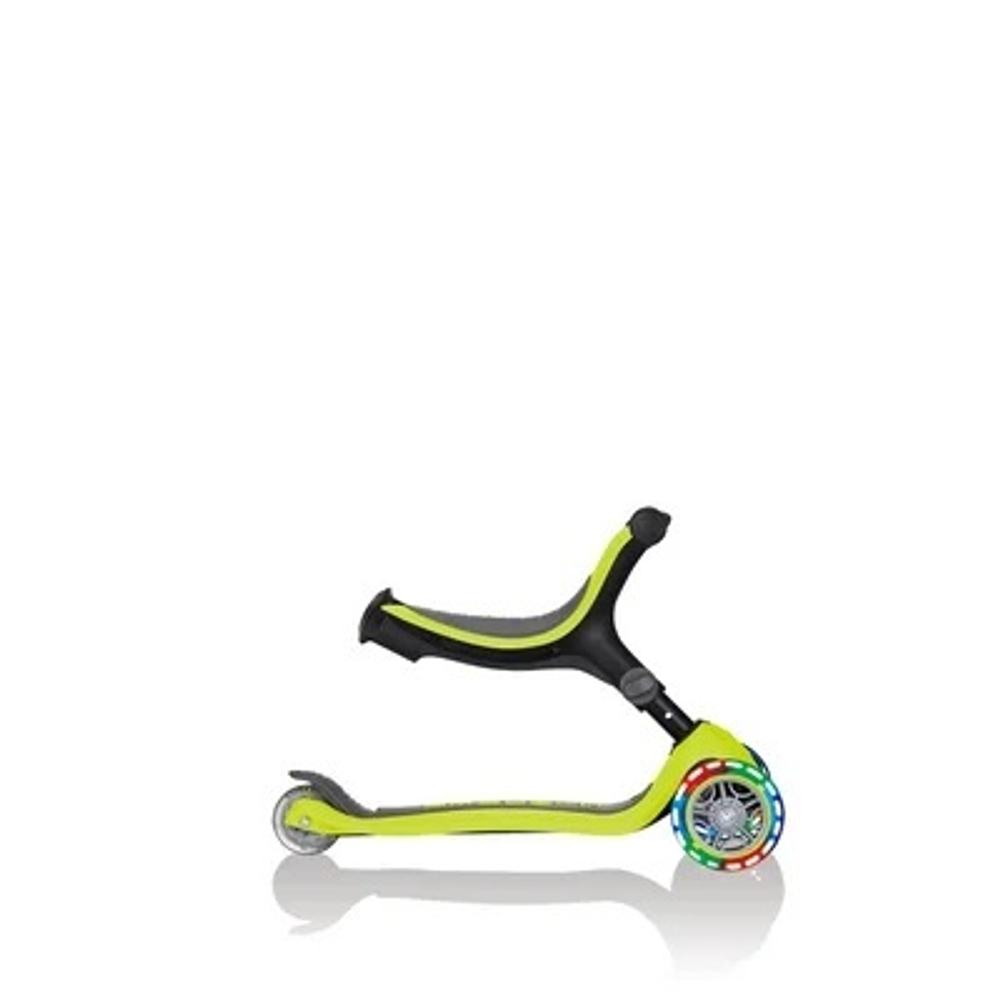 Самокат Globber Go Up Foldable Plus Lights зеленый