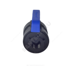 Кран шаровой компрессионный ПЭ Ду 46 2"x2" ВР/ВР Ру16 VALFEX 1210011200200