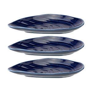 Набор для сервировки oyster shell синего цвета из коллекции sea treasures