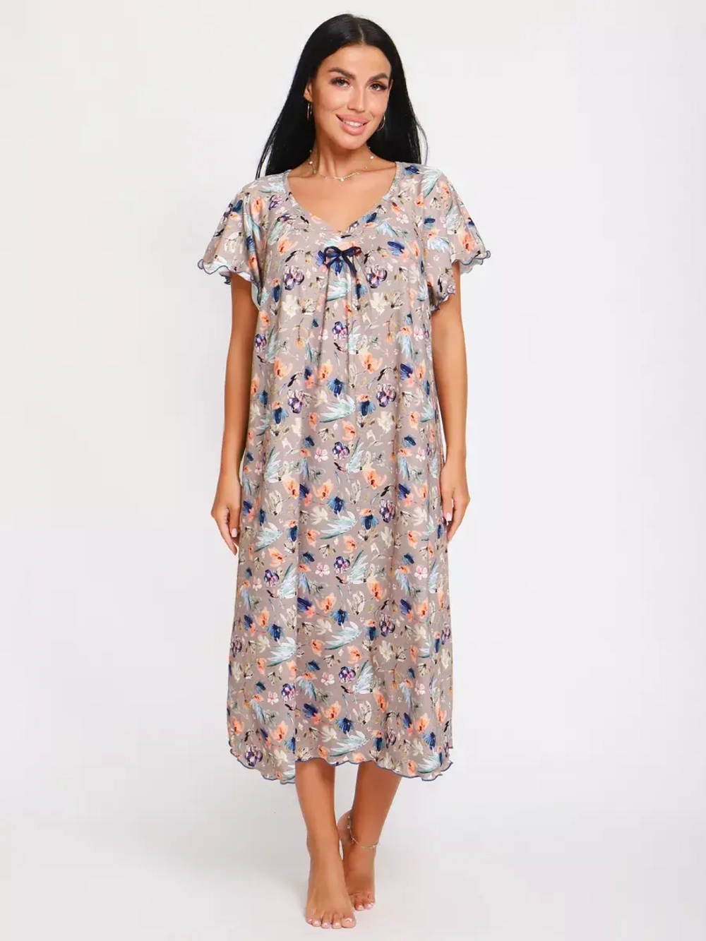 Ночная сорочка из вискозы