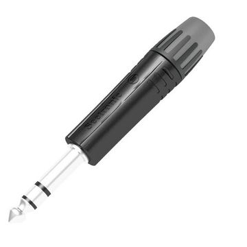 Seetronic MP3X-B Кабельный разъём Jack стерео. Черный корпус. Для кабеля диаметром 4-7 мм.