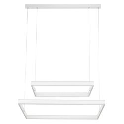 Citilux Дуэт CL719K210 LED Люстра подвесная с пультом Белая