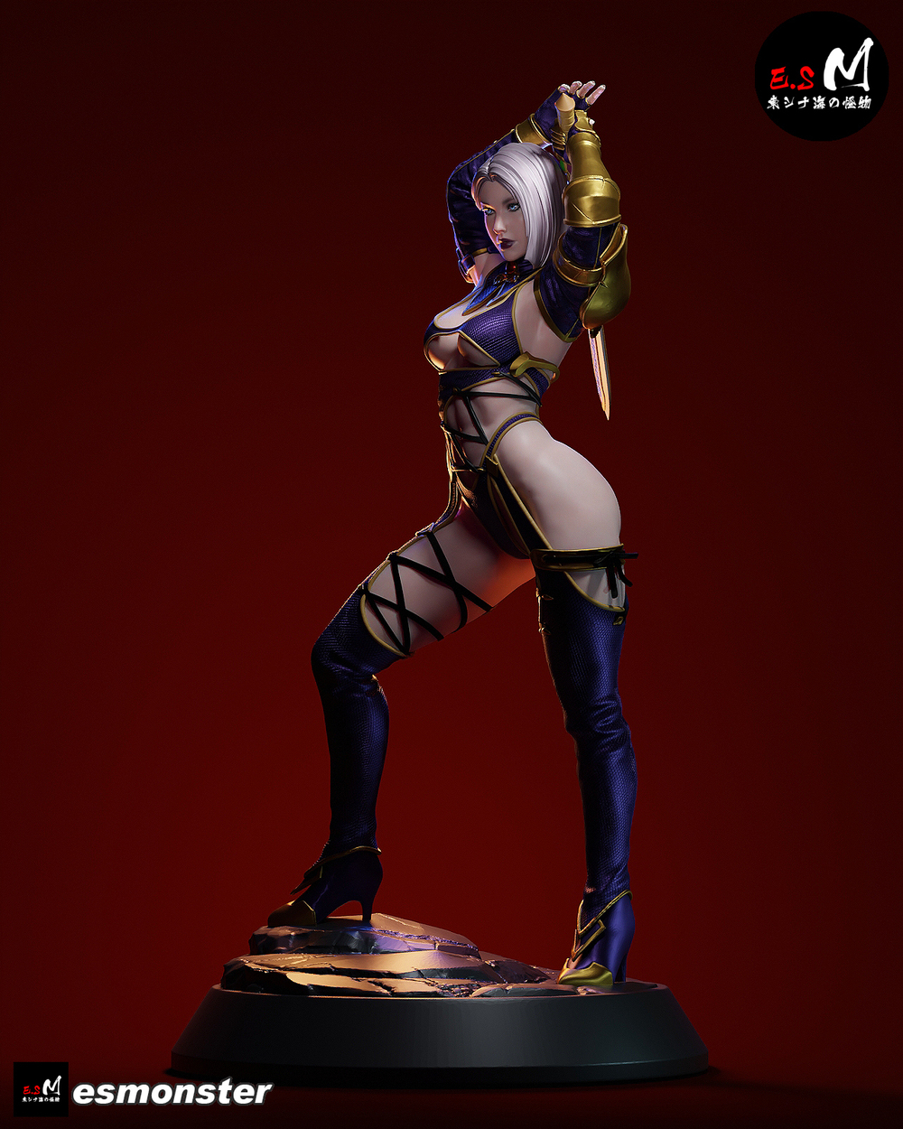 Фигурка Изабелла Валентайн иви Ivy Valentine soulcalibur nsfw