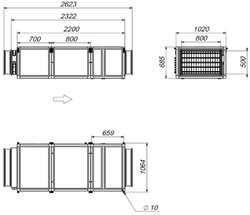 Приточная установка Breezart 4500 Lux 30 - 380/3
