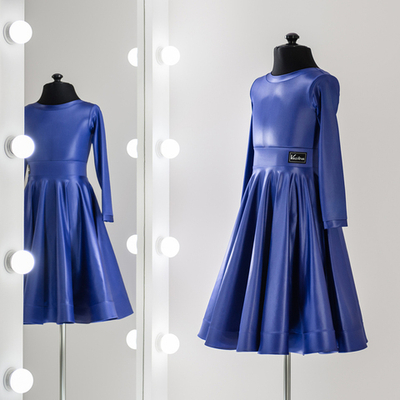 Standart 2-04-02-B | Рейтинговое платье для спортивных бальных танцев | Vasileva Dance