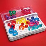 Игра логическая "IQ-Колечки", 120 заданий, Smart Games, BONDIBON, ВВ0949