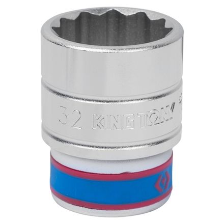 Цена на KING TONY (633032M) Головка торцевая стандартная двенадцатигранная 3/4", 32 мм
