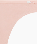 Трусы женские бразильянки Atlantic, набор из 3 шт., хлопок, персиковые + светлые лайм + песочные , 3CLP-005