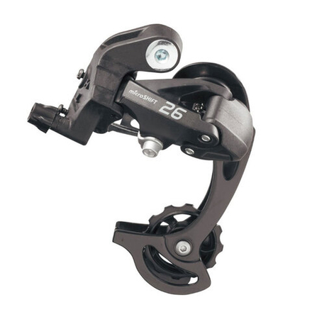 Переключатель задний Microshift RD-M26S 7-8скор. под болт, корот.Лапка арт.370131