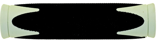 Грипсы резин. компонент. 130мм черно-белые (100) VELO