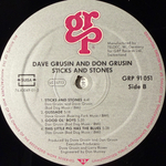 Dave Grusin And Don Grusin ‎– Sticks And Stones (Швейцария 1988г.)