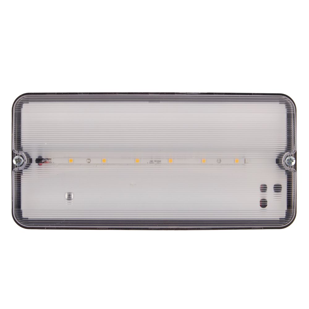 ULW-K25A 6W-4000K IP65 BLACK Светильник светодиодный влагозащищенный. Белый свет 4000K. 660Лм. Размер 220x105x50мм. Корпус чёрный. ТМ Uniel