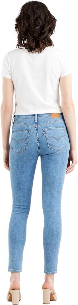 Джинсы Levis 721 Levi's Original HIGH RISE SKINNY DONT BE EXTRA голубой