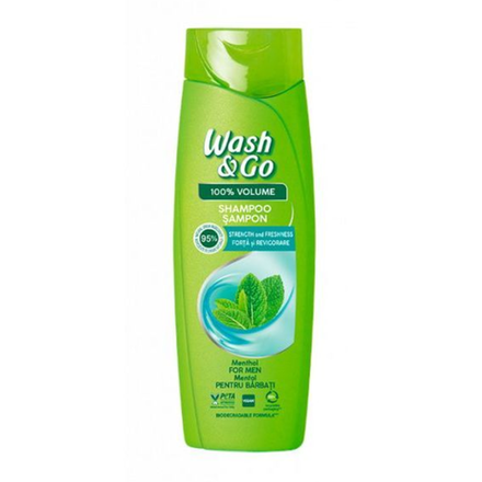 Шампунь Wash&Go Сила и свежесть 360 мл