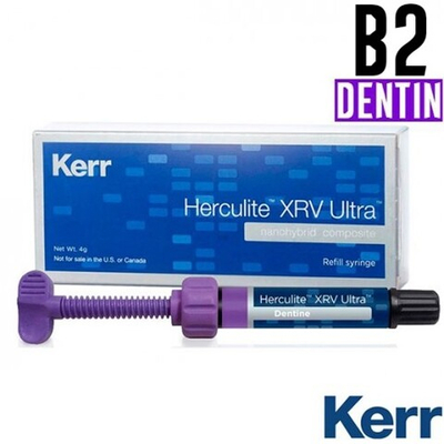 Herculite XRV Ultra Dentine B2 шприц 4гр, наногибридный композит