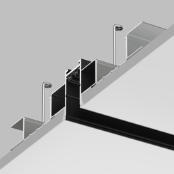 TR2013-BK Встраиваемый шинопровод SMART 3м под ГКЛ, черный