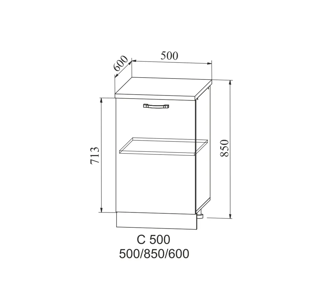 Квадро Персик софт С 500