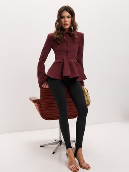 Жакет с баской