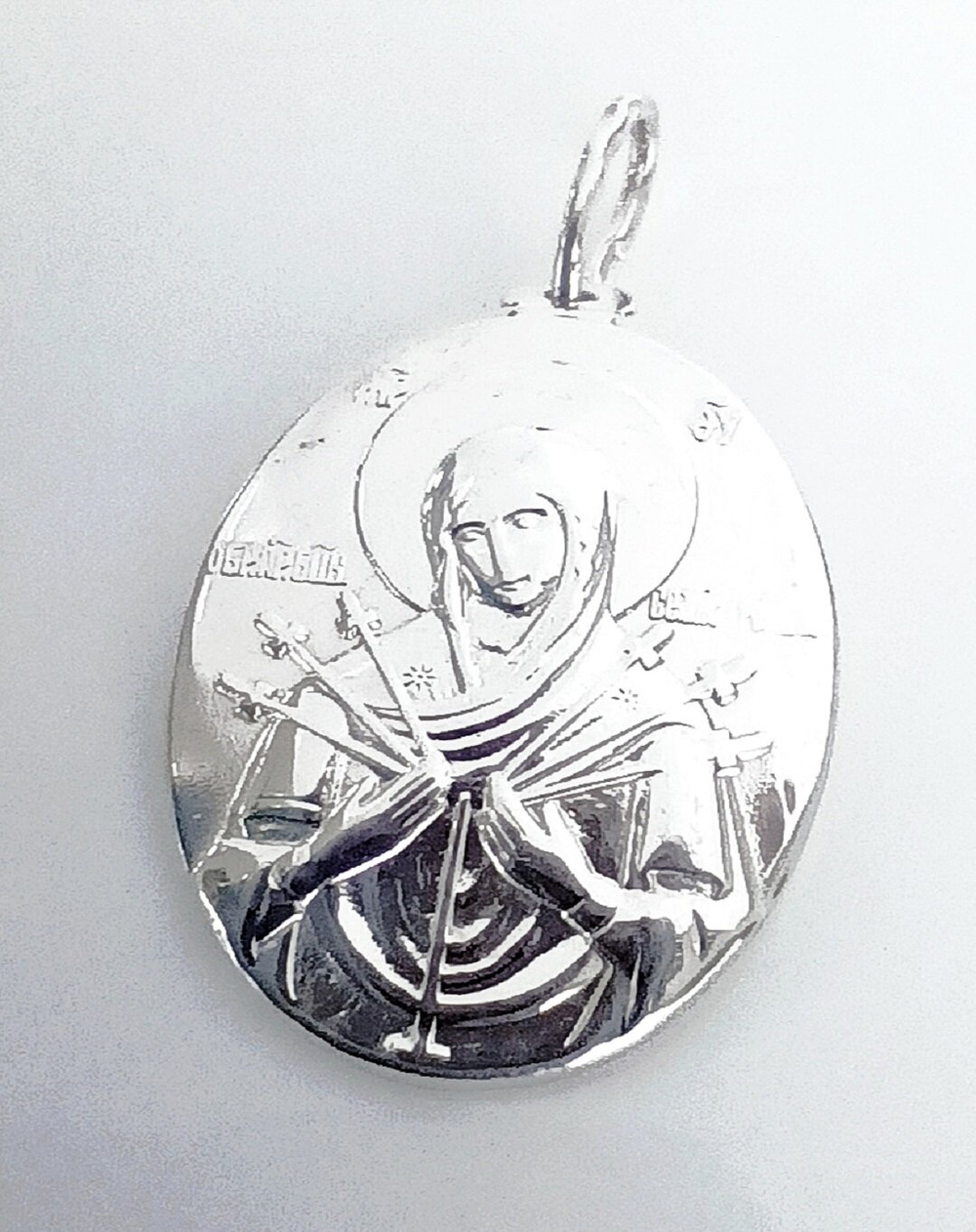 Подвеска Эстерелла, славянский оберег, серебро 925*, родирование/Ф