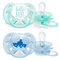 Əmzik \  ultrasoft soother,  0-6M, BOY, DECO, 2-pack