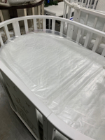 Матрас овал "Совенок" Стег. трикотаж, 125*75*11 см