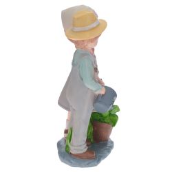 GAEM Фигурка декоративная "Мальчик с девочкой", L9,5 W8 H18,5 см