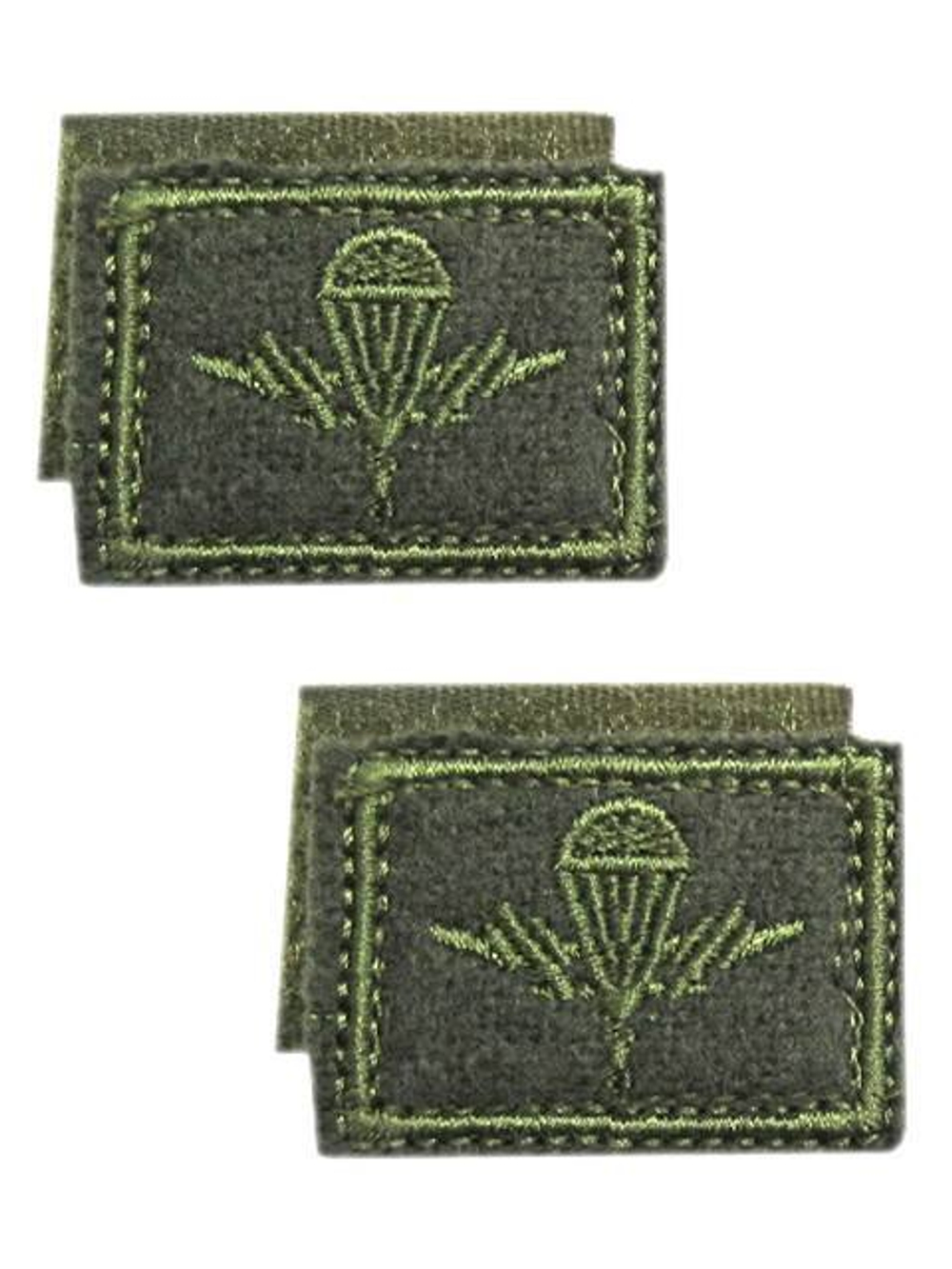 Нашивка петличная на липучке ВДВ полевая