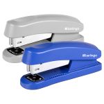 Степлер №24, Berlingo 3101, до 30л, пластиковый корпус, ассорти, 1шт