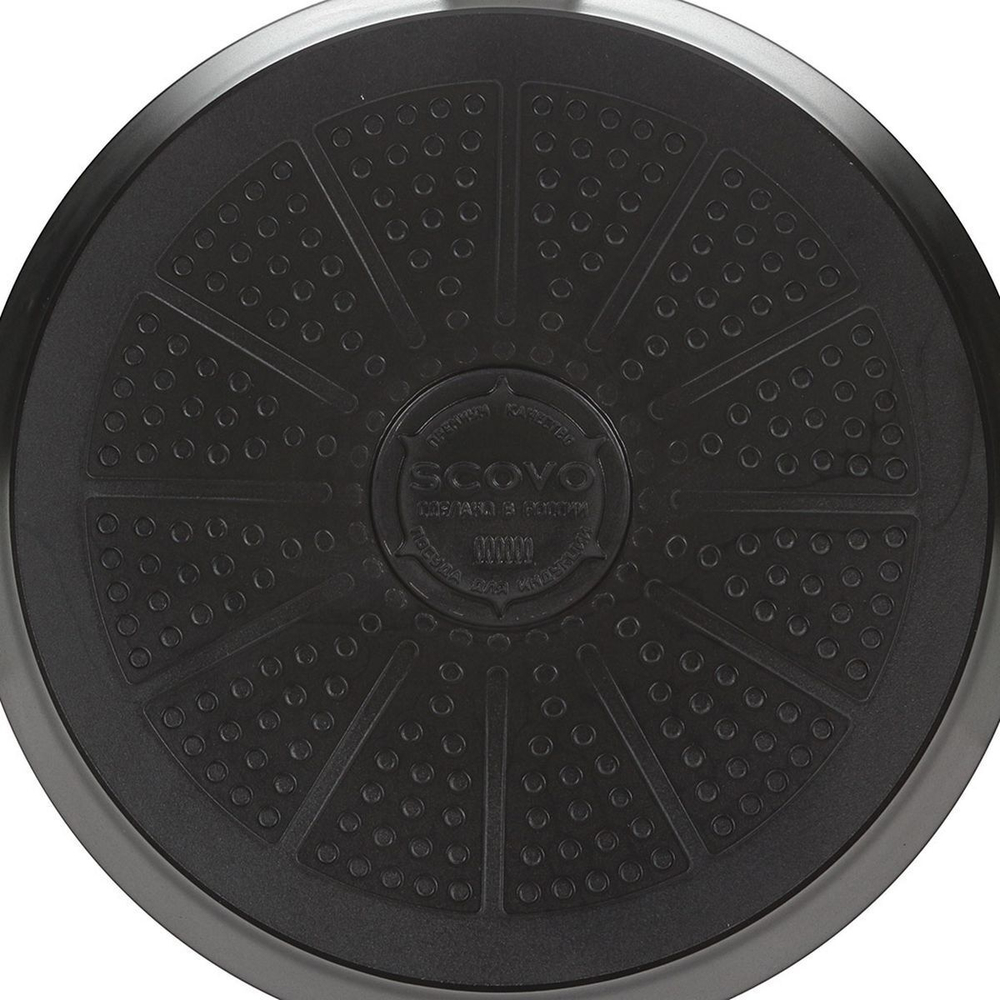 Сотейник алюминий, 24 см, антипригарное покрытие, Scovo, Magnetic, MG-015, съемная ручка