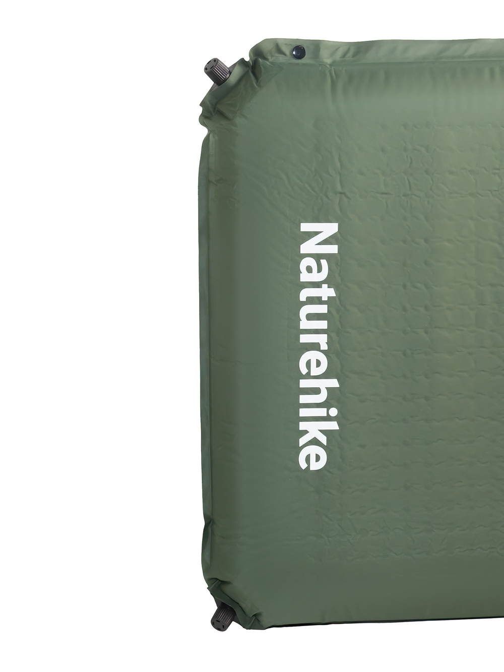 Коврик надувной односпальный Naturehike D04, с чехлом и подушкой, хаки (CNK2450WS020)