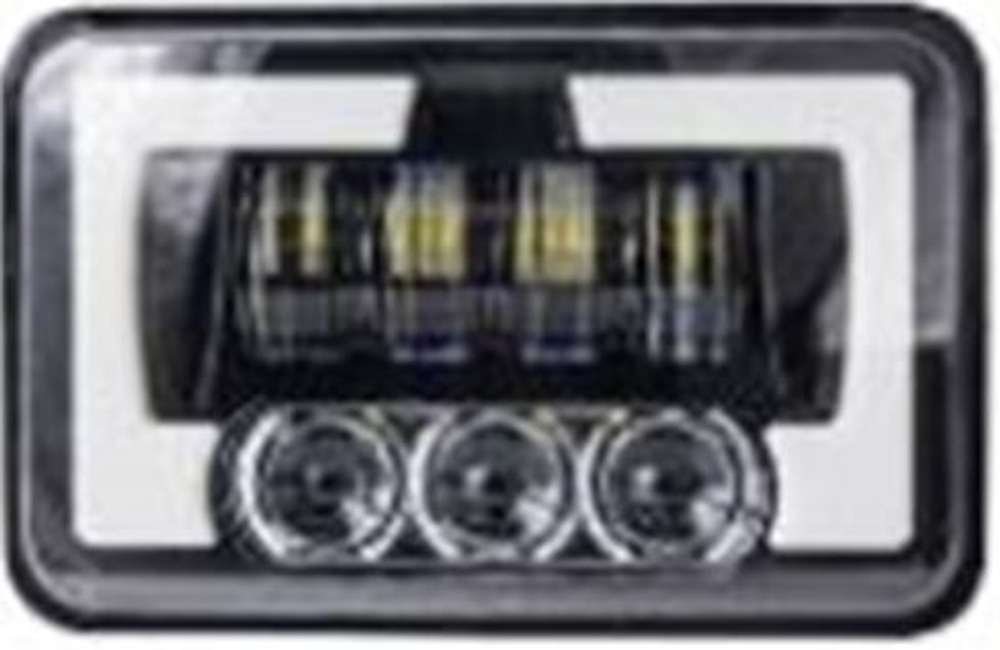 Прожектор LED-СТГ -прямоуг 25W (165*105*00) Ближ21W Дальн25W 12-24V шт G0161