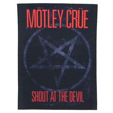 Нашивка спиновая Motley Crue Shout at the Devil (388)