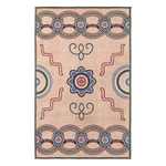 Ковер из хлопка по мотивам эвенских орнаментов из коллекции cultural heritage, 200х300 см