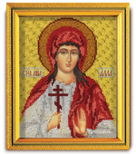 производитель РАДУГА БИСЕРА¶артикул В-326¶размер 12х14,5¶техника вышивание бисером¶тематика религиоз