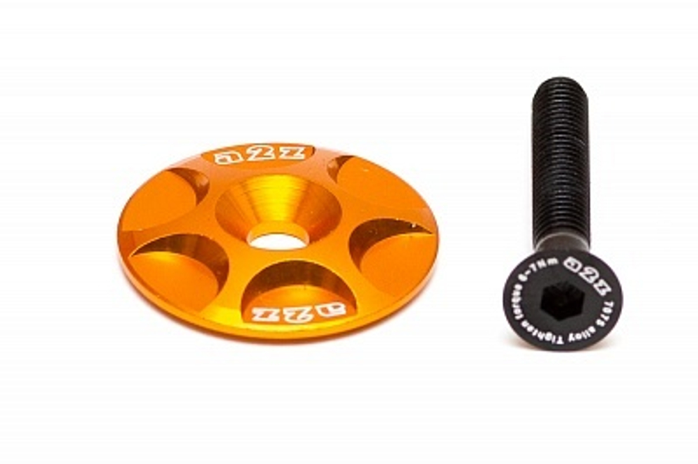 Крышка рулевой колонки A2Z, CNC 6061, болт 7075-T6, оранжевый