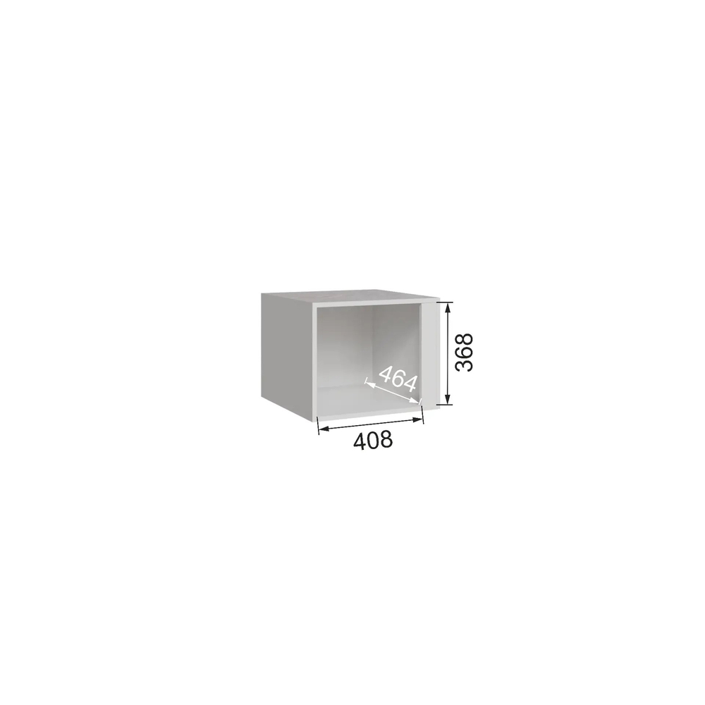 Антресоль Альта 0.5 (400) с зеркалом