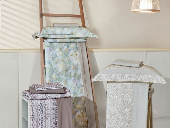 Комплект с ЛЕТНИМ одеялом из ФЛАНЕЛЬ Asabella 2204