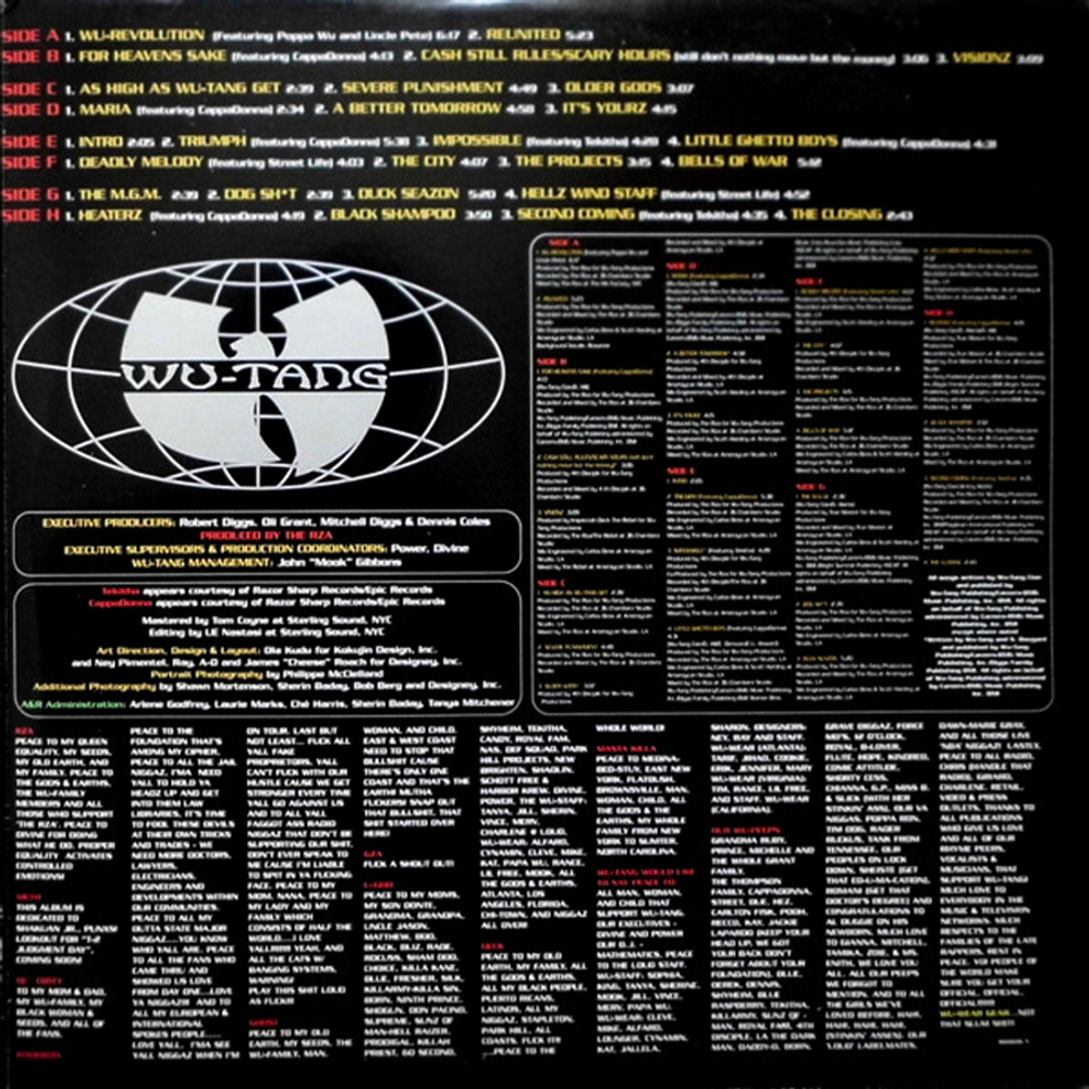 Wu-Tang Clan / Wu-Tang Forever (4LP)