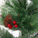 Ёлка «Сказочная принцесса» 60 см, леска, шишки, ягоды (25 веток)